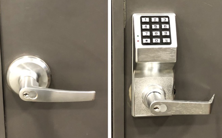 Charlotte mobile locksmith provides keyless door entry services in Charlotte, NC
